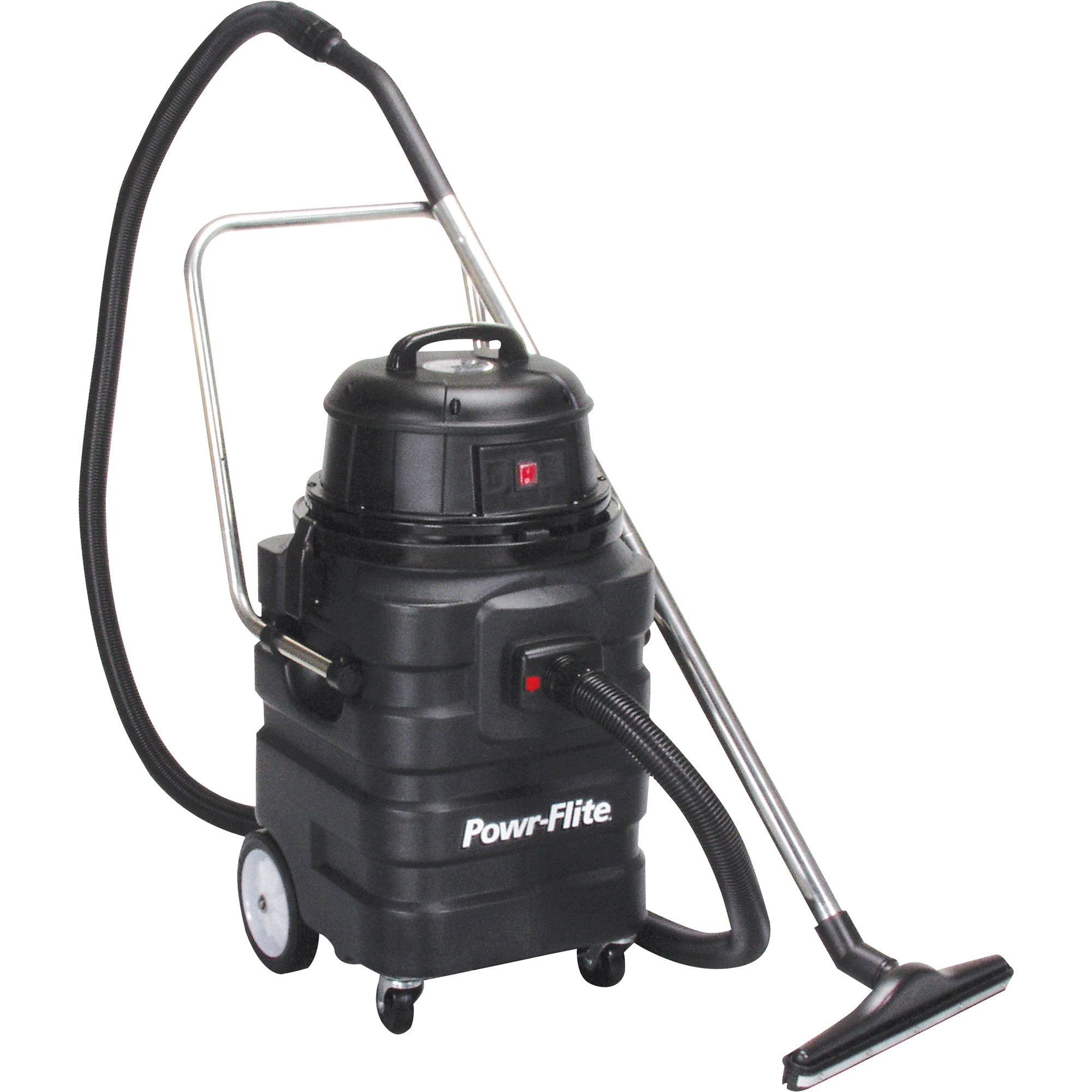 Powr-Flite Wet/Dry Vacuum, 100 CFM, 15-Gallon Capacity, 1.6 HP, Model# PF54